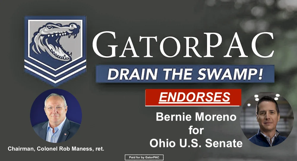 GatorPAC Endorses Bernie Moreno in Ohio U.S. Senate Republican Primary